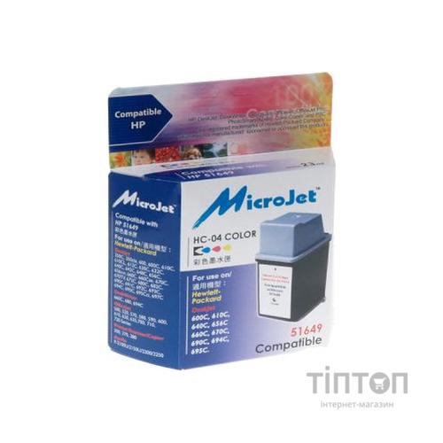 Картридж MicroJet для HP DJ 6xx Color