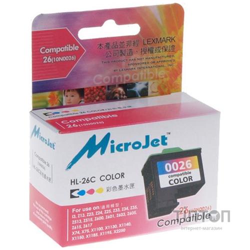 Картридж MicroJet для Lexmark CJ Z13/23/33 (10N0026) Color