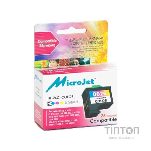 Картридж MicroJet Lexmark CJ Z13/23/33 Color