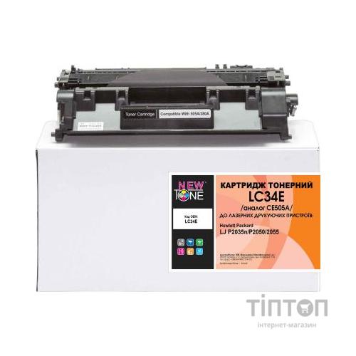 Картридж NewTone для HP LJ P2035/2055 аналог CE505A (LC34E)