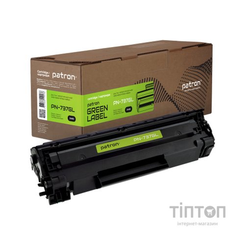 Картридж PATRON CANON 737 GREEN Label (PN-737GL)