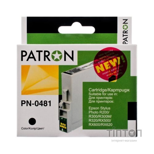 Картридж PATRON для EPSON R200/300 BLACK