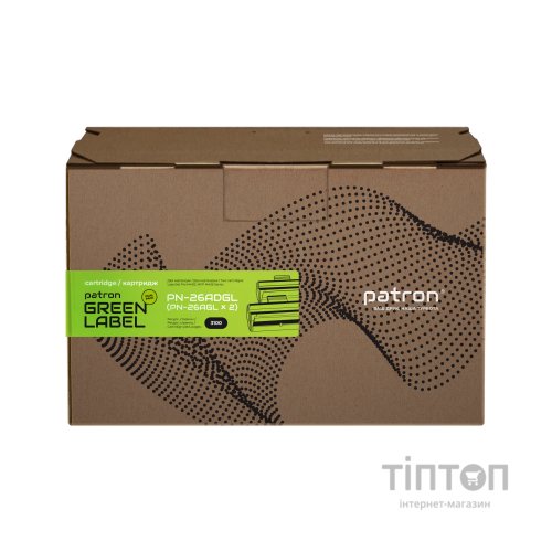 Картридж PATRON HP LJ CF226A GREEN Label (DUAL PACK) (PN-26ADGL)
