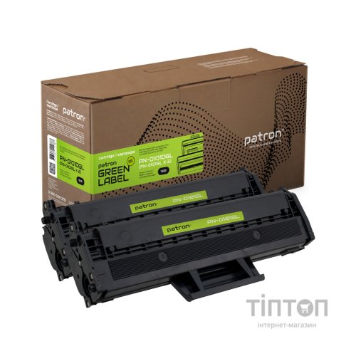 Картридж PATRON SAMSUNG MLT-D101S (ML-2160) GREEN Label (DUAL PACK) (PN-D101DGL)