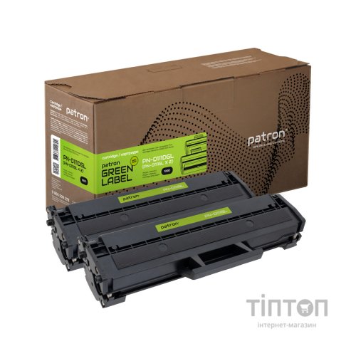 Картридж PATRON SAMSUNG MLT-D111S (SL-M2020) GREEN Label (DUAL PACK) (PN-D111DGL)