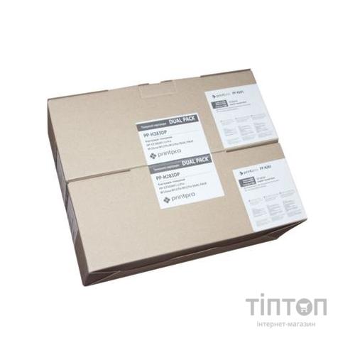 Картридж PrintPro HP CE283AF LJ Pro M125nw/M127fn DUAL PACK (PP-H283DP)