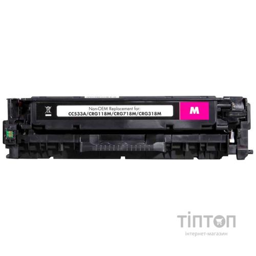 Картридж Static Control HP CLJ CC533A (304A) 2.8k magenta (002-01-RC533A)