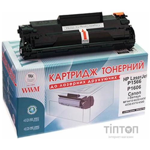 Картридж WWM для HP LJ P1566/1609 Black