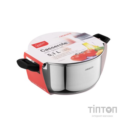Каструля Ardesto Gemini з бакелітовими ручками 5,1 л (AR3551G)