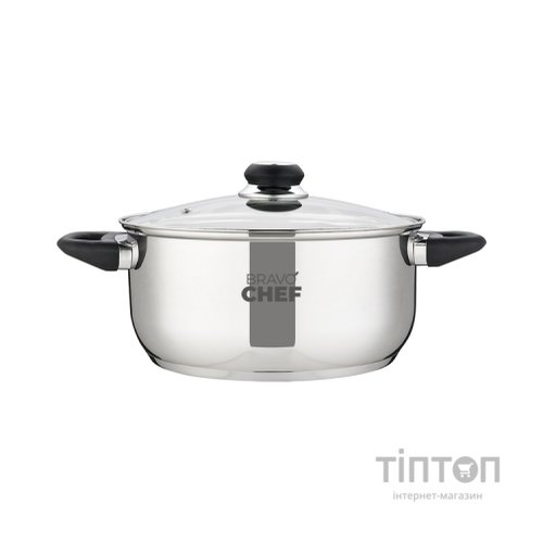 Каструля Bravo Chef L"Appetit 5 л Bakelite (BC-2003-24)