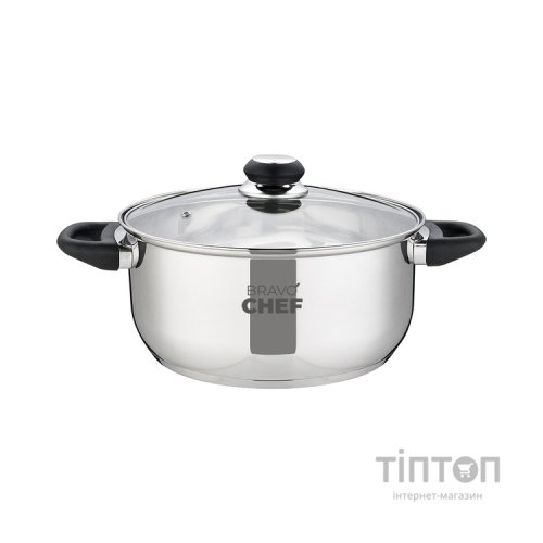Каструля Bravo Chef L"Appetit 5 л Bakelite (BC-2003-24)