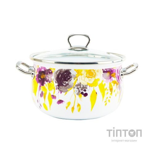 Каструля Gusto Акварель Premium 16 см 2,1 л GT-T-216-W (96322)