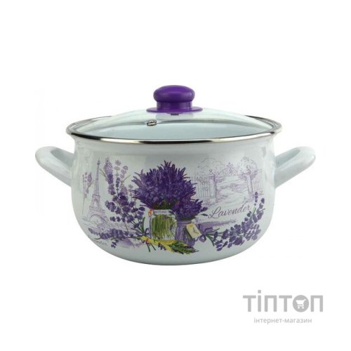 Каструля Gusto Лаванда 20 см 4,0 л (GT-T-120-L)