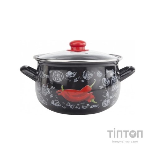 Каструля Gusto "Перчинка" 20 см 4,0 л (GT-T-120-P)