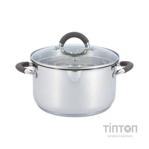 Каструля Gusto Silicon handles 24 см 6,1л (GT-1102-24)