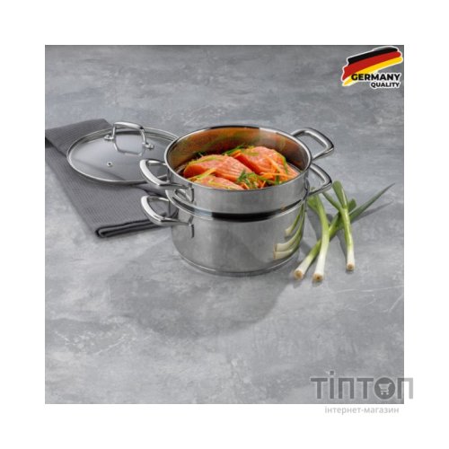 Каструля Kela з пароваркою Flavoria 2,4 л 3 предм (10190)