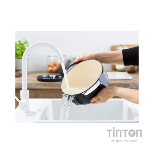 Каструля KitchenAid чавунна з кришкою 3,3 л Чорна (CC006058-001)