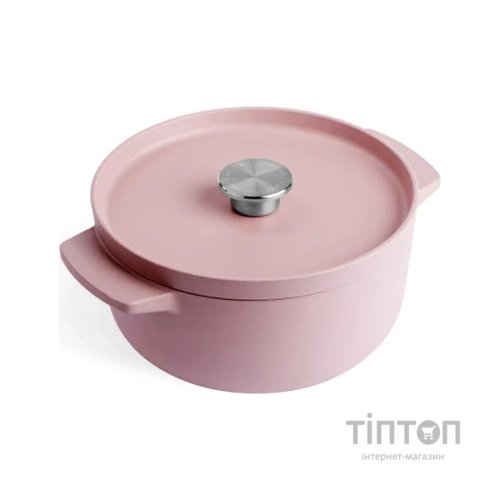 Каструля KitchenAid чавунна з кришкою 3,3 л Суха троянда (CC007430-001)