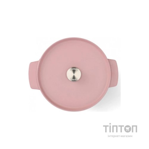 Каструля KitchenAid чавунна з кришкою 5,2 л Суха троянда (CC007431-001)