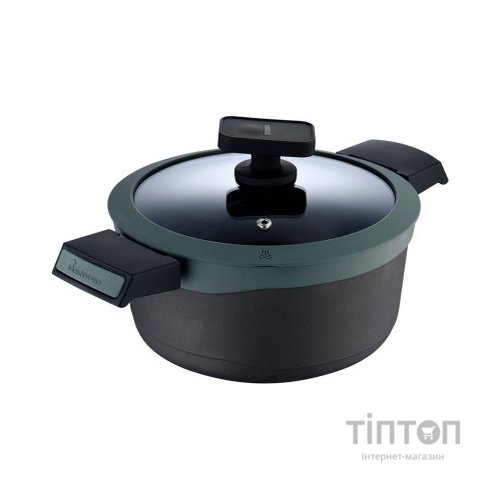 Каструля MasterPro Gastro Reeco з кришкою 4,7 л (BGMP-8107)