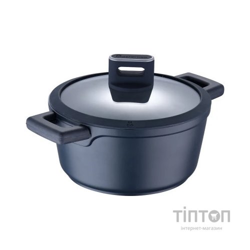 Каструля MasterPro Indigo з кришкою 1.3 л (BGMP-7978)