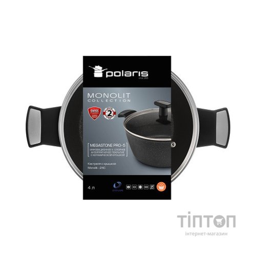 Каструля Polaris Monolit 4 л (Monolit-24C)