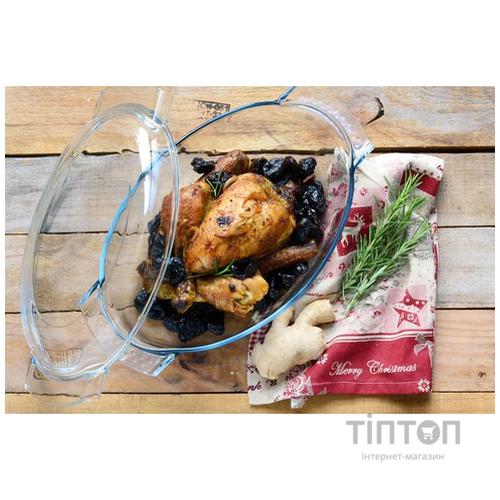 Каструля Pyrex 5.8 л з кришкою овальна