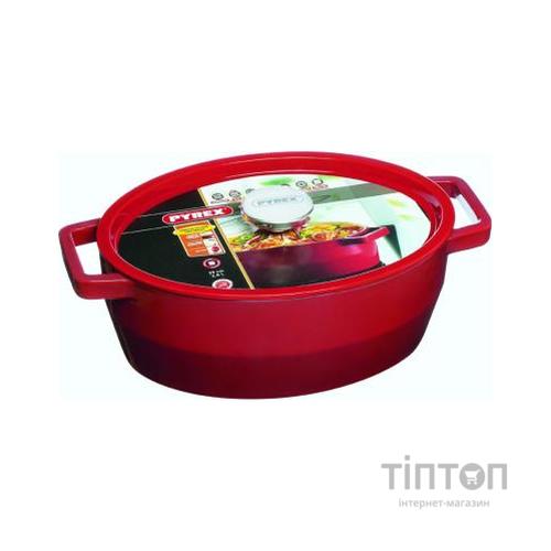 Каструля Pyrex Slow Cook Red 5,8 л (SC5AC33)