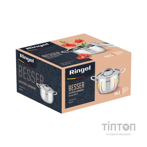 Каструля Ringel Besser з кришкою 2,3 л (RG-2021-18)