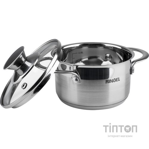 Каструля Ringel Kinder с крышкой 0.6 л (RG-2006-12)
