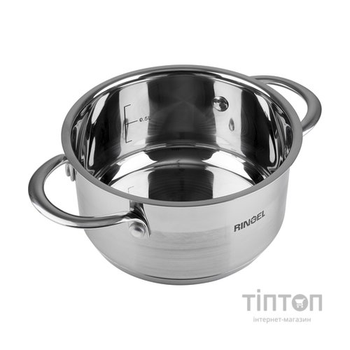 Каструля Ringel Kinder с крышкой 0.6 л (RG-2006-12)