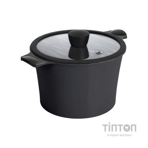 Каструля Ringel Zitrone black с крышкой 5,8 л (RG-2108-24/2 BL)