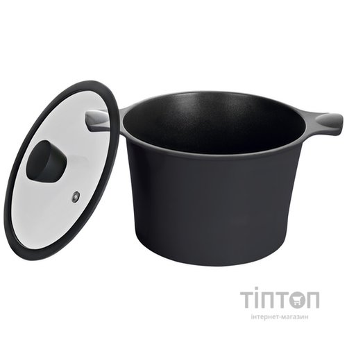 Каструля Ringel Zitrone black с крышкой 5,8 л (RG-2108-24/2 BL)