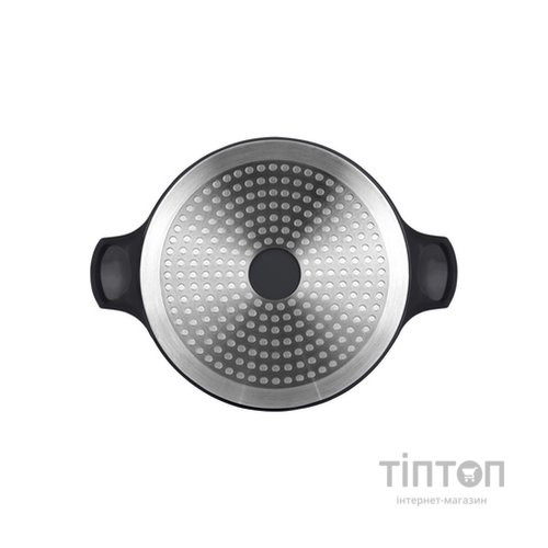 Каструля Ringel Zitrone black с крышкой 5,8 л (RG-2108-24/2 BL)