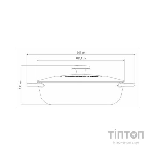 Каструля Tramontina Trento 4.1л (20804/028)