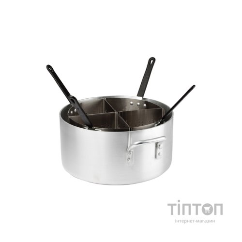 Каструля Winco APS-20 з 4-х сегментною вставкою 19 л (10114)