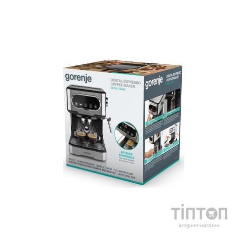 Ріжкова кавоварка еспресо Gorenje ESCM15DBK