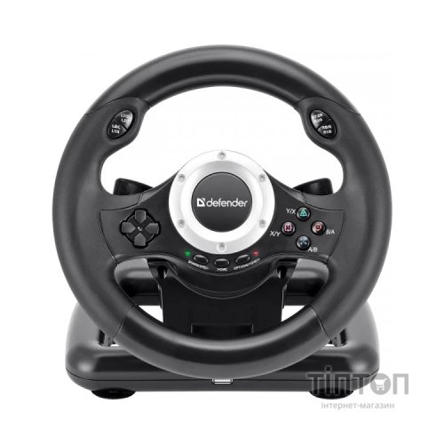 Кермо Defender Turbo Pro for PC/PS3/PS4/Xbox USB (64291)
