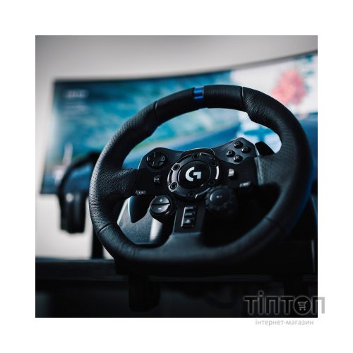 Кермо Logitech G923 Racing Wheel and Pedals for PS4 and PC (941-000149)