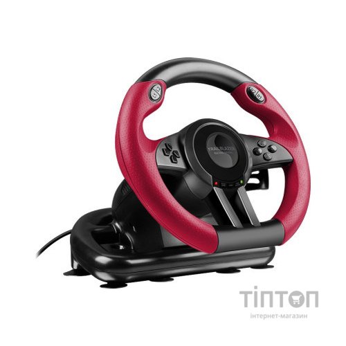 Кермо Speedlink Trailblazer Racing Wheel PC/Xbox One/PS3/PS4 Black/Red (SL-450500-BK)