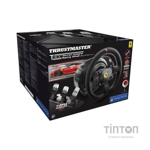 Кермо ThrustMaster PC/PS5/PS4/PS3 T300 Ferrari Integral RW Alcantara edition (4160652)