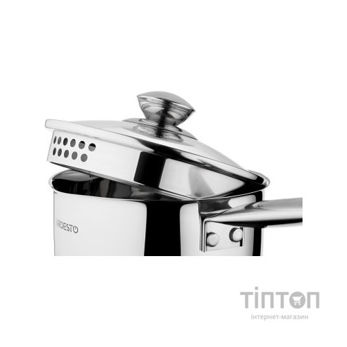 Ківш Ardesto Gemini 1.8 л с носиком для слива (AR2818SS)