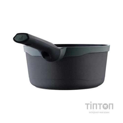 Ківш MasterPro Gastro Reeco з кришкою 16 см 1,3 л (BGMP-8113)