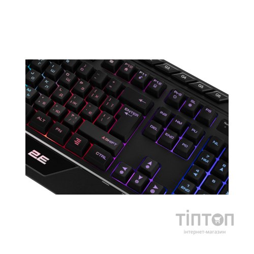 Клавіатура 2E Gaming KG315 RGB USB UA Black (2E-KG315UBK)