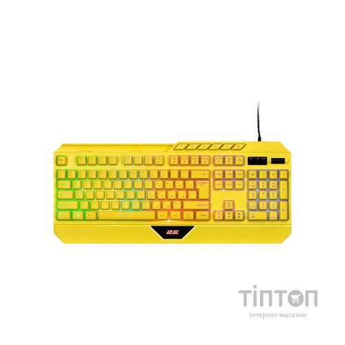 Клавіатура 2E Gaming KG315 RGB USB UA Yellow (2E-KG315UYW)