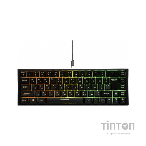 Клавіатура 2E GAMING KG360 RGB 68key Wireless Black (2E-KG360UBK)