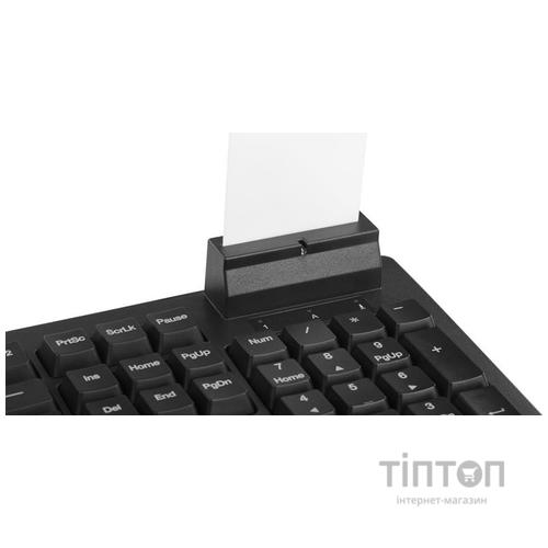 Клавіатура 2E KС1030 Smart Card USB Black (2E-KC1030UB)
