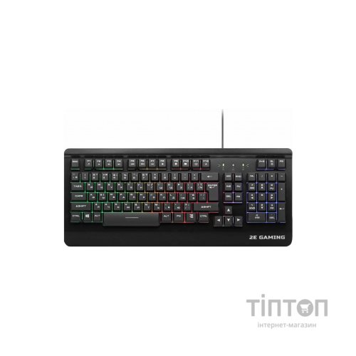 Клавіатура 2E KG320 LED USB Black Ukr (2E-KG320UB)