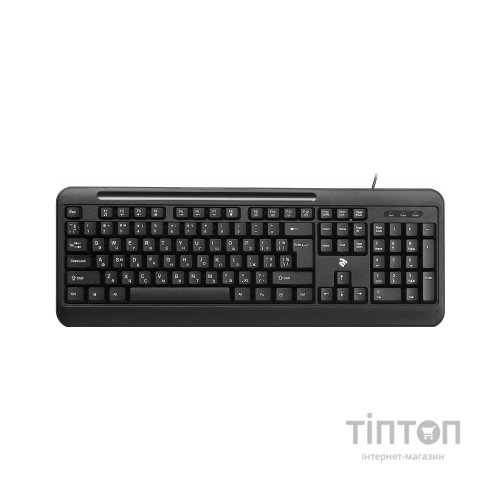 Клавіатура 2E KM1040 USB Black (2E-KM1040UB)