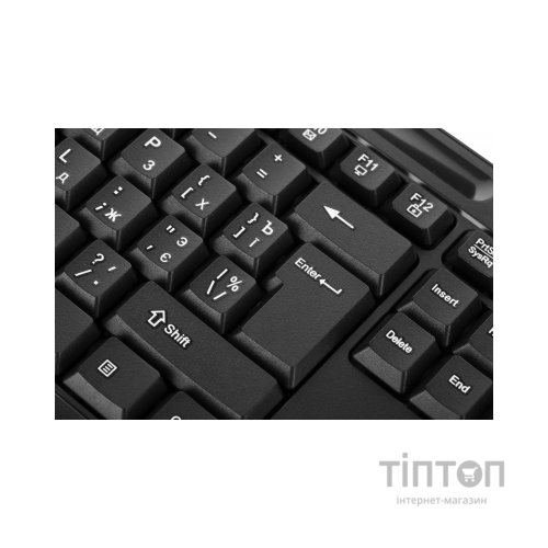 Клавіатура 2E KM1040 USB Black (2E-KM1040UB)